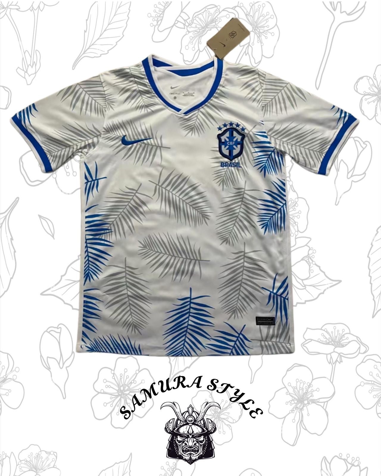 CAMISA DE BRASIL BLUE WHITE