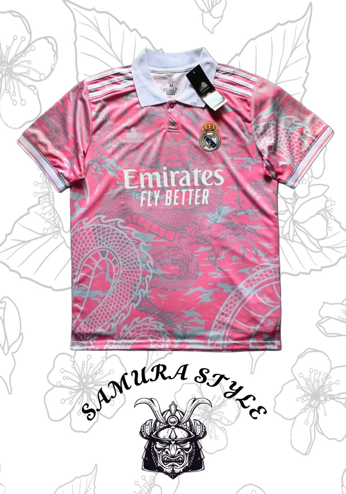 CAMISA DEL REAL MADRID EDICIÓN PINK